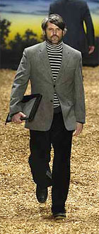 Man purses in the John Bartlett spring collection 