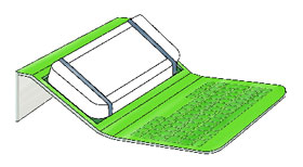 Eleksen Station Man Purse Concept Drawing